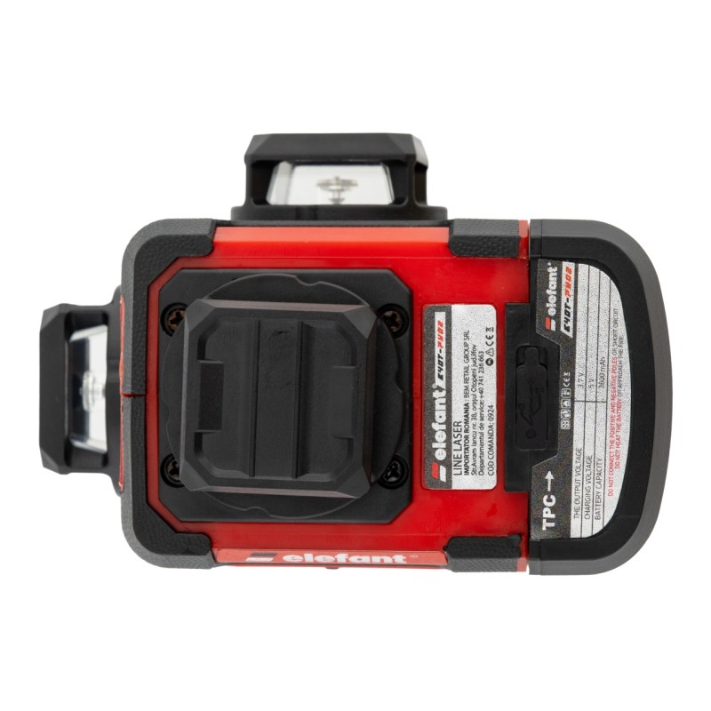 Nivela Laser 4D ELEFANT E4DT-PY02 3D – 3 x 360° (12 linii), 4D – 4 x 360° (16 linii)
