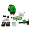 Nivela Laser Procraft LE-4G, fascicul verde, 2 acumulatori /4Ah, telecomanda, accesorii suport