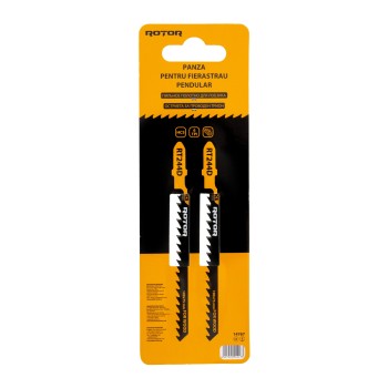 Panza fierastrau pendular pentru lemn, 100x75 mm Set 2 buc ROTOR RT244D