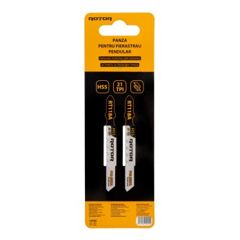 Panza fierastrau pendular pentru metal, 76x50 mm Set 2 buc ROTOR RT118A