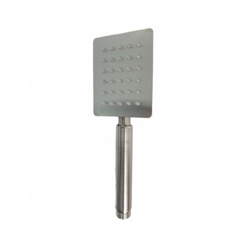 Para de dus dreptunghiulara MIXXUS SH-02, Otel inoxidabil, Dimensiune 100x80mm