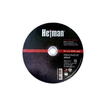 PENTRU METAL INOX Disc Abraziv GETIMAN 41 14A 230 2,0 22.23