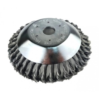 Perie de sarma motocoasa 6"