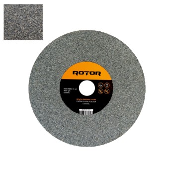Piatra pentru polizor de banc 150 x 16 x 12,7 mm P60 ROTOR