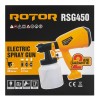 Pistol de vopsit ROTOR RSG450 , Putere 450W , Debit 650ml/min ,