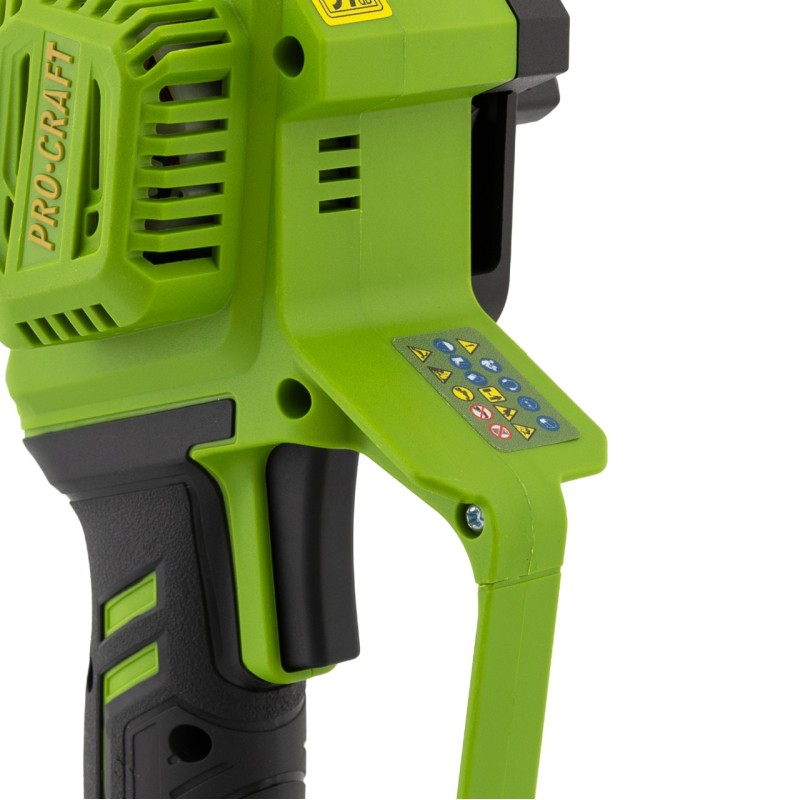 PKA46 Mini fierăstrău pe acumulator PROCRAFT 2 x acumulatori 20V / 2Ah, 1 x încărcător