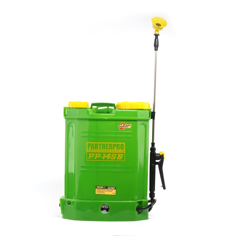 Pompa de stropit cu acumulator 14L PARTNERPRO PP-14SB 12V / 8Ah