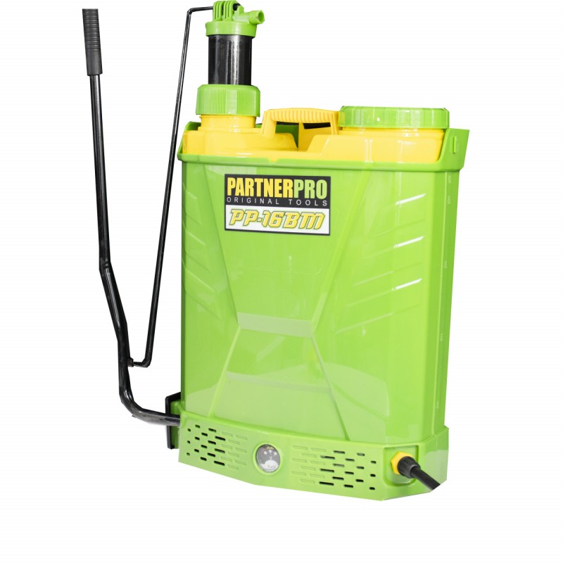 Pompa de stropit cu acumulator 2 in 1, 16L, PARTNERPRO, produsul contine taxa TV 2.2 lei, 6 kg