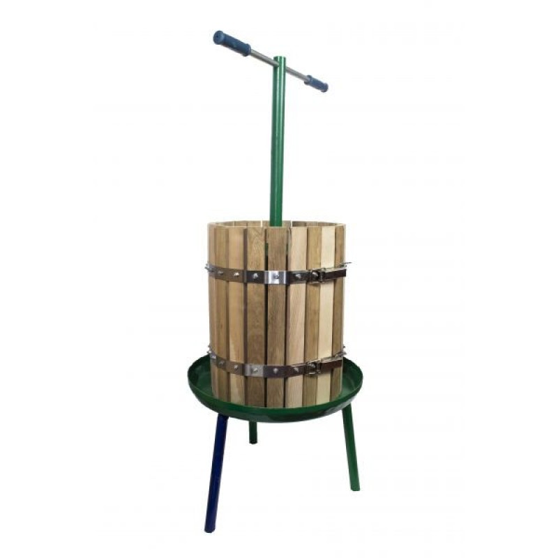 Presa/teasc struguri VIlen, 30 L Lemn, cu Filet, cu picioare