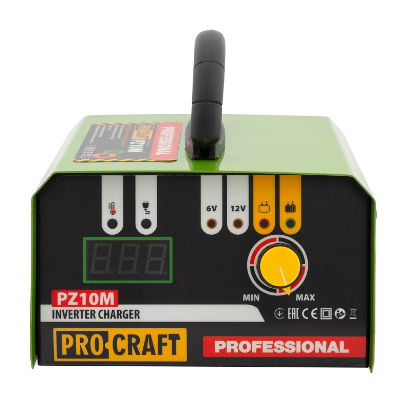 PROCRAFT PZ10M, Incarcator invertor auto