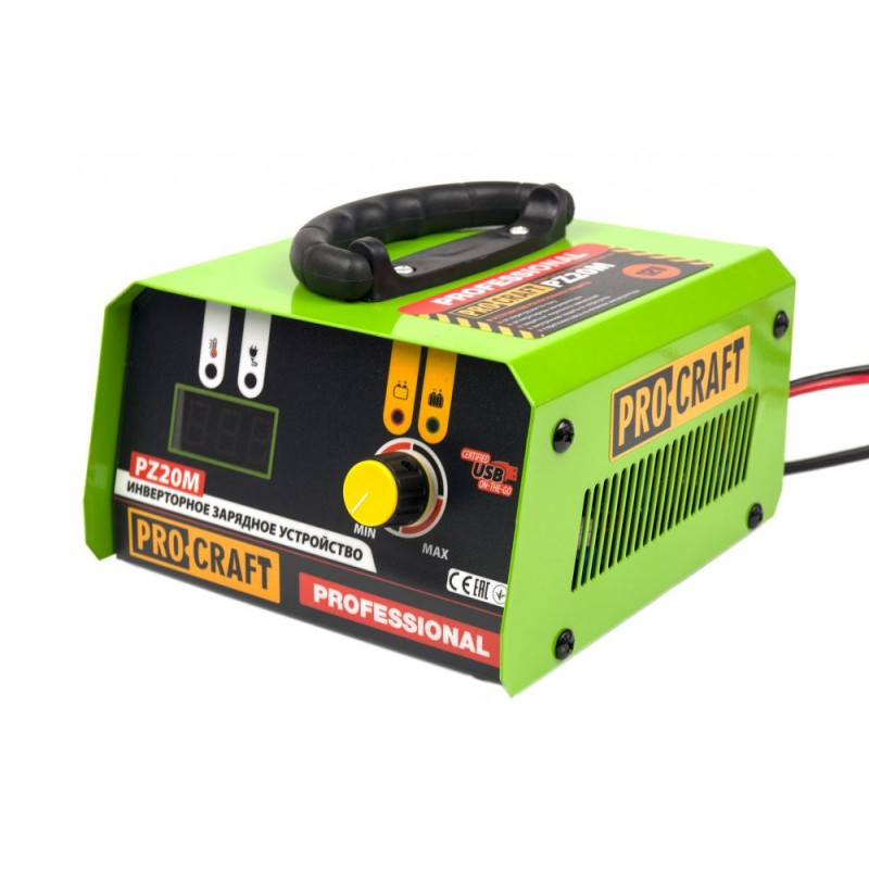 PROCRAFT PZ20M, Incarcator invertor auto