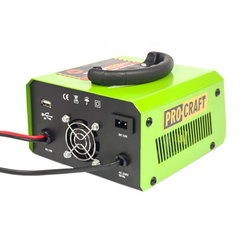 PROCRAFT PZ20M, Incarcator invertor auto