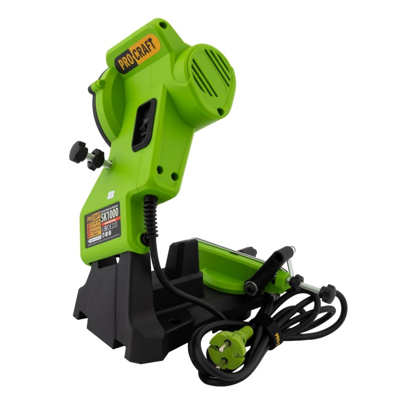 Procraft SK1000, Aparat de ascutit lant drujba , 85 W, panza 105 mm, 5000 rotatii/minut