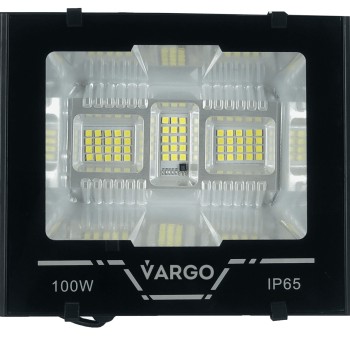 Proiector cu panou solar si telecomanda 100 W, 6500 K V-117924 VARGO