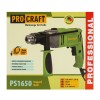 PS1650 Masina de gaurit cu percutie ProCraft, produsul contine taxa timbru verde 2.5 Ron, 3.23 kg