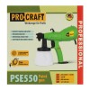 PSE550 pistol de vopsit PROCRAFT, produsul contine taxa timbru verde 2.5 Ron, 2.75 kg