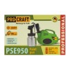 PSE950 pistol de vopsit PROCRAFT, produsul contine taxa timbru verde 2.5 Ron, 2.75 kg