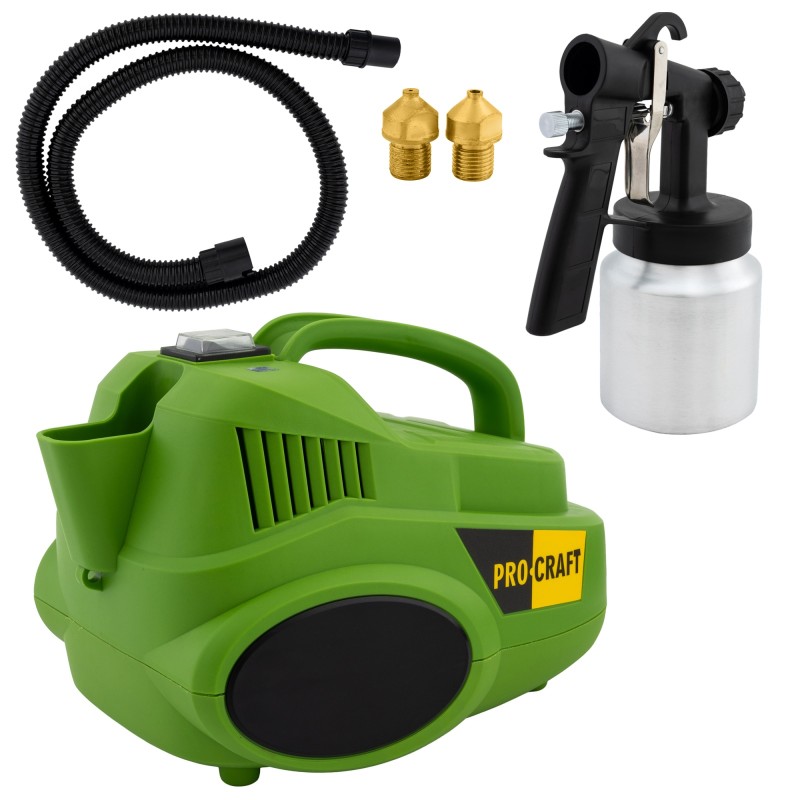 PSE950 pistol de vopsit PROCRAFT, produsul contine taxa timbru verde 2.5 Ron, 2.75 kg