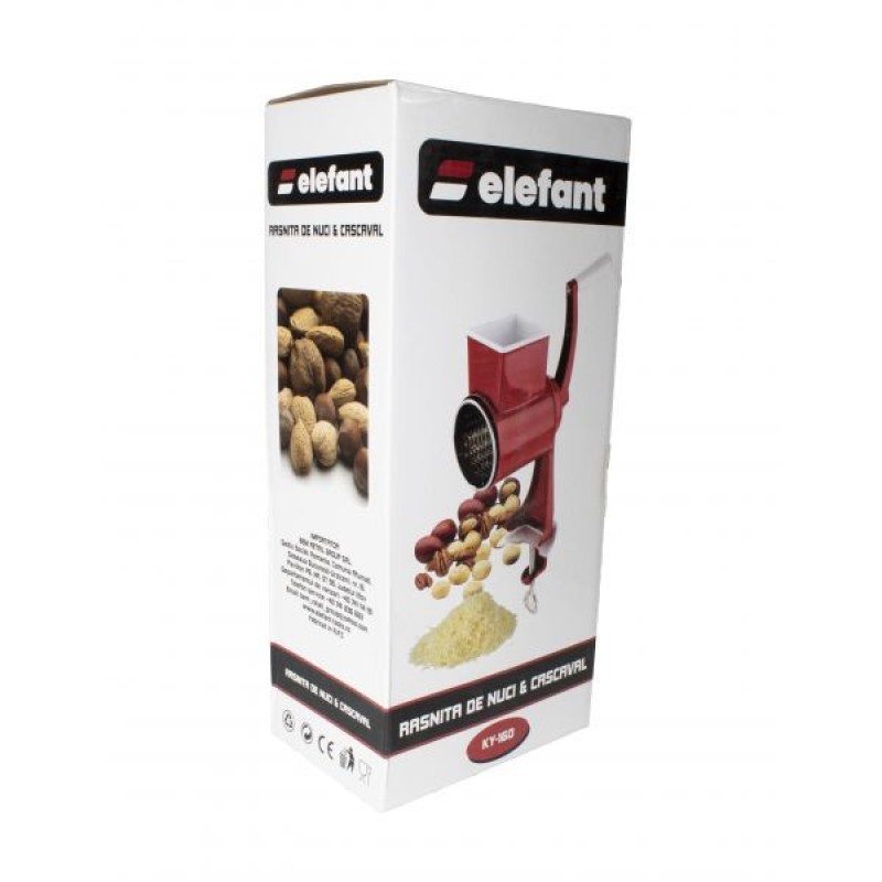 Rasnita nuci si cascaval Elefant KY-160, manuala Rosie