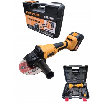 RBA1200 Polizor unghiular 1200W pe acumulator ROTOR,