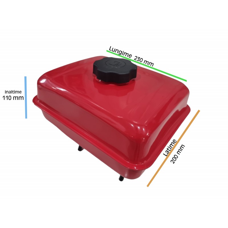 Rezervor compatibil cu generatoare Honda GX140, GX160,GX 200 /generatoare chinezesti/ motocultor