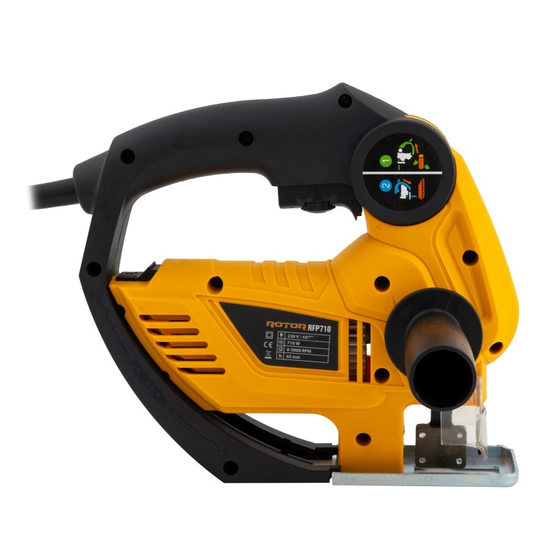 RFP710 ROTOR Fierastrau pendularfierastrau tip sabie 2in1, produsul contine taxa TV 2.5 lei