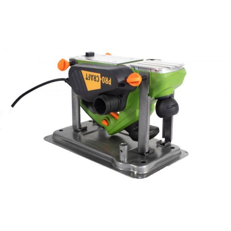 Rindea Electrica cu masa Procraft PE 1650, 850W, 16000 rpm, 2 cutite sac colectare