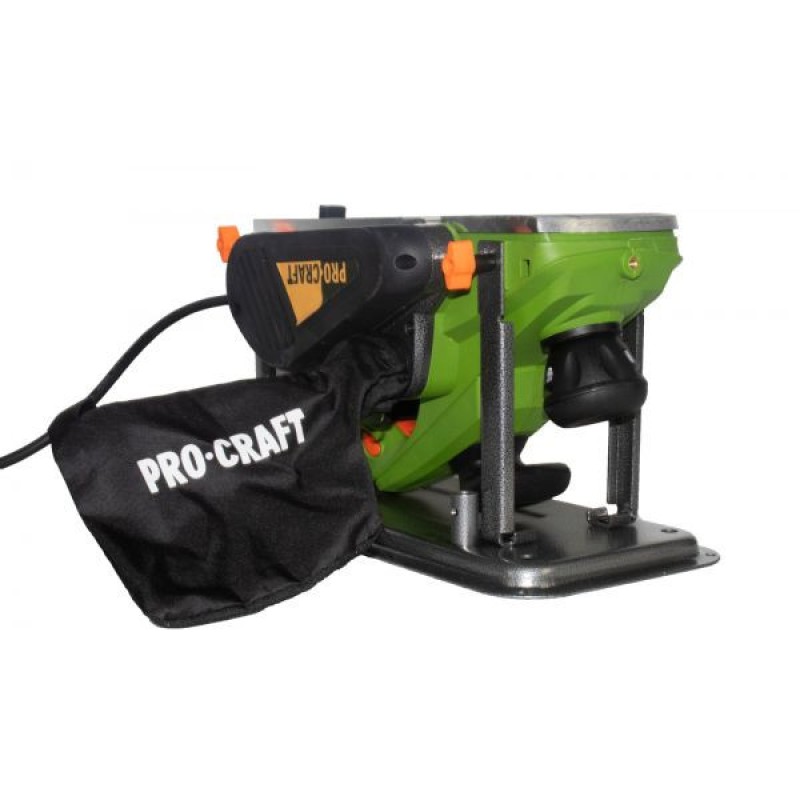 Rindea Electrica cu masa Procraft PE 2150, 1.3 kW, 16000 rpm, 2 cutite sac colectare