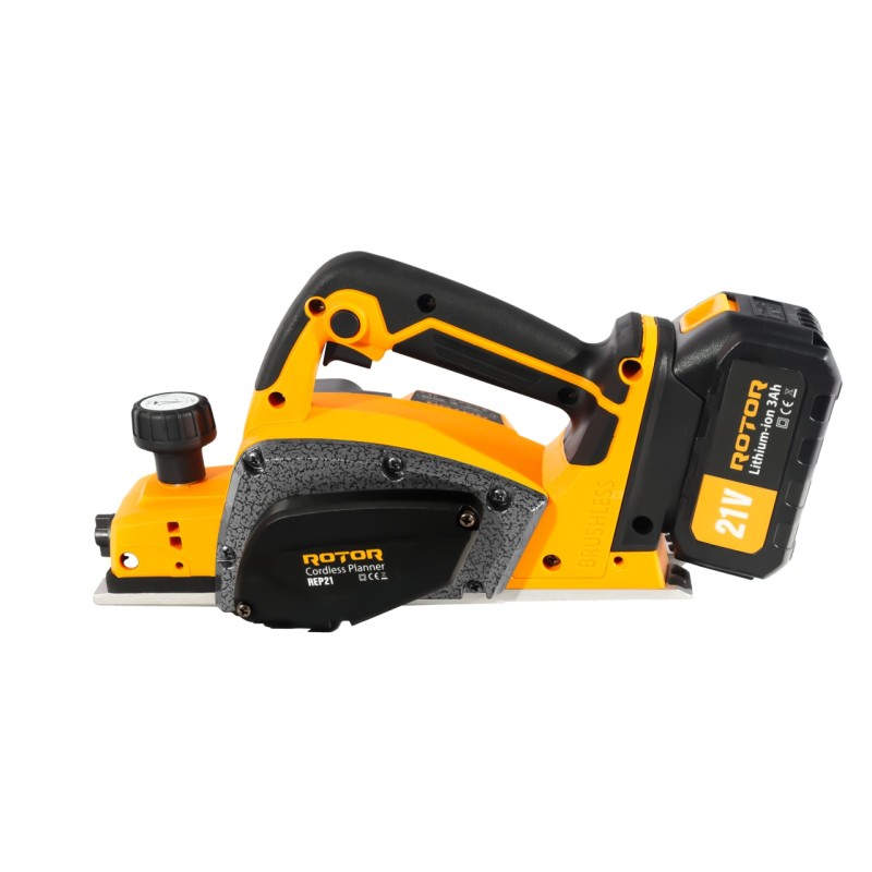 Rindea pe acumulator ROTOR REP21, 21V/3Ah, 500 W, 16000 rot/min ,Brushless