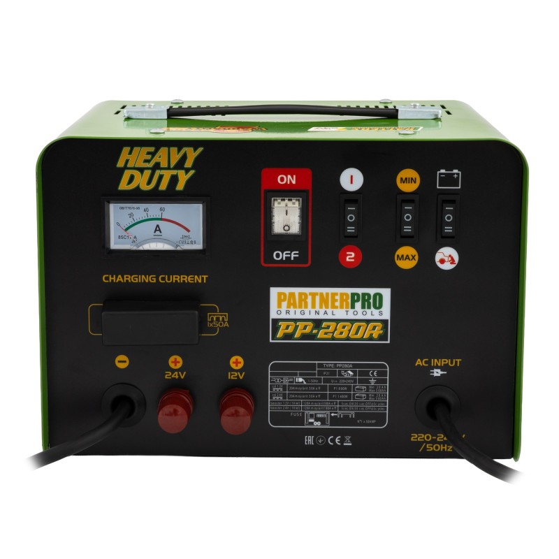 Robot pornire auto PARTNERPRO PP-280A, 12/24 V, 280 A / 1000W