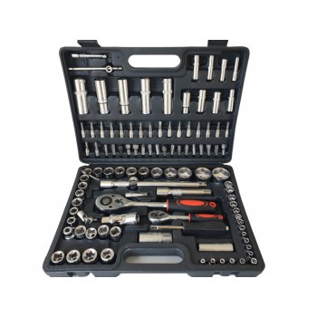 RS108 ROTOR Trusa chei tubulare 108 bucati in carcasa din plastic