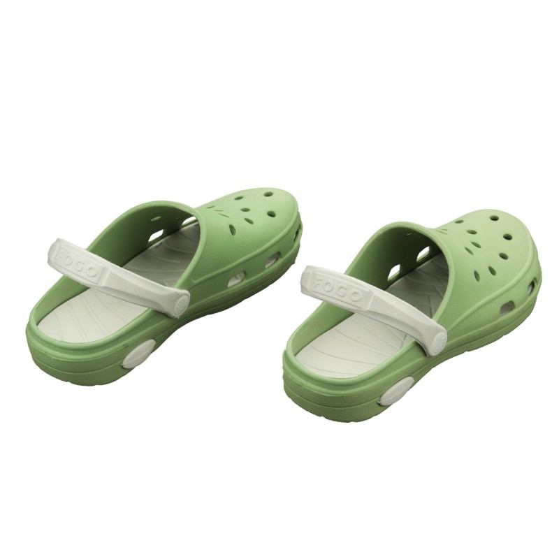 Saboti pentru Damă Verde deschis 37-40 F-600