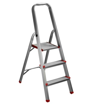 Scara pliabila cu 3 trepte din aluminiu ROTOR KMH0103