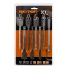 Set burghie plate pentru lemn 9 buc 10-25mm ROTOR RBP9