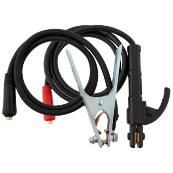 Set cablu cu cleste de sudura cablu cu cleste de masa, 12 mm, 300A, Rotor