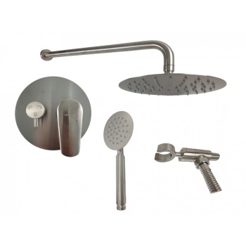 Set dus incastrabil MIXXUS MAX-003, Diametru para dus 200 mm