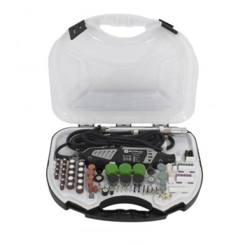 Set Gravor Elprom EMG-450-211, 450 W, 30000 rpm, 211 piese Prelungitor flexibil