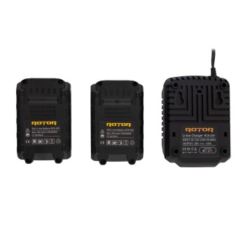 Set incarcator 20V cu acumulator 20V/2Ah RCB-20V ROTOR