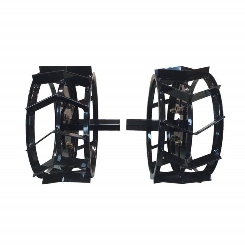 Set roti metalice 300x135 cu manicot, 23 de axe, Elefant