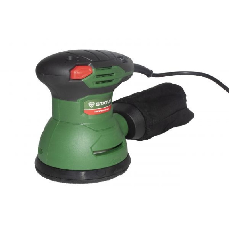 Slefuitor Orbital cu excentric Status XS2-125ET, 125 mm, 300 w, 12000 RPM sac de colectare, Italia