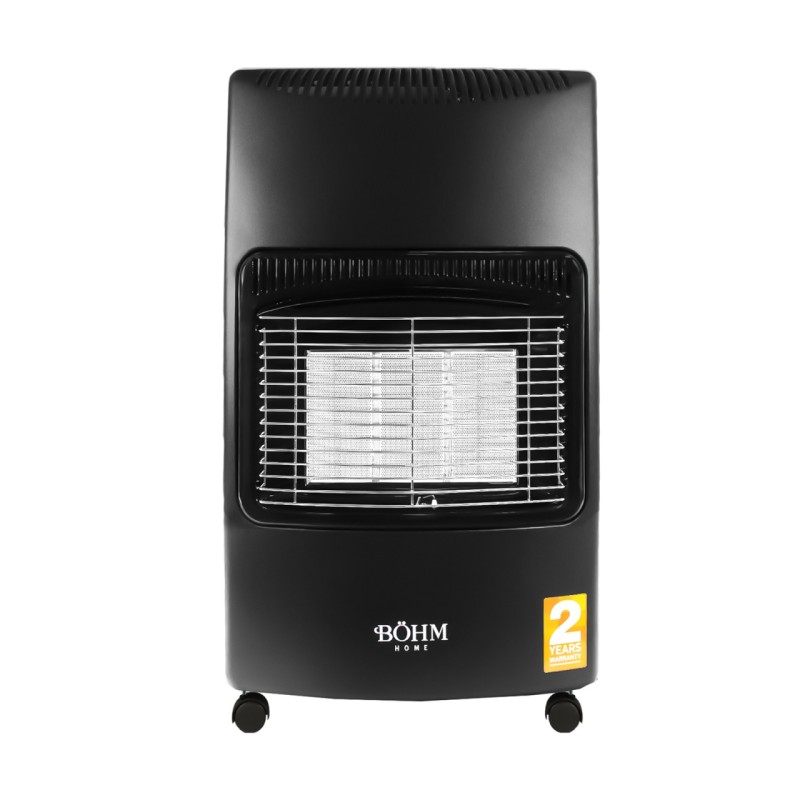 Soba pe gaz GPL BÖHM BF-003A , 4,20 kW , 3 trepte de putere , 20-80 m², Regulator GPL + Furtun GPL 1,5 m