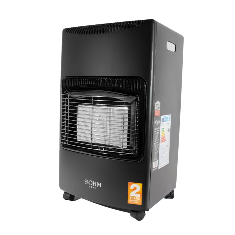 Soba pe gaz GPL BÖHM BF-003A , 4,20 kW , 3 trepte de putere , 20-80 m², Regulator GPL + Furtun GPL 1,5 m