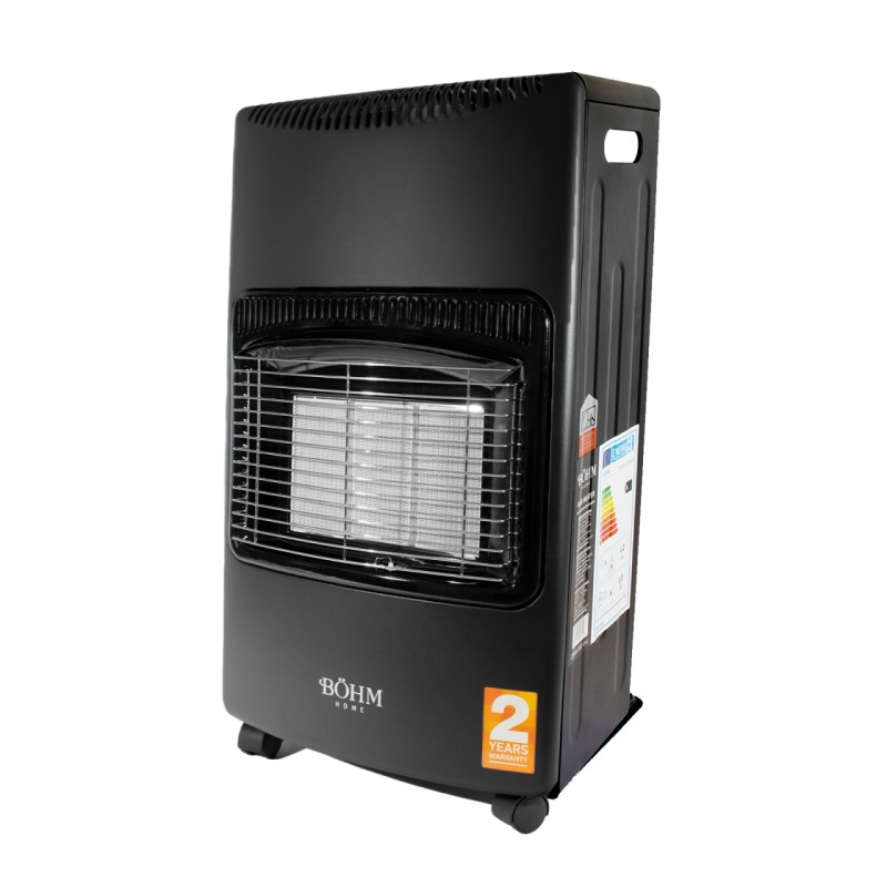 Soba pe gaz GPL pliabilă BÖHM BF-003B , 4,20 kW , 3 trepte de putere , 20-80 m² , Regulator GPL + Furtun GPL 1,5 m