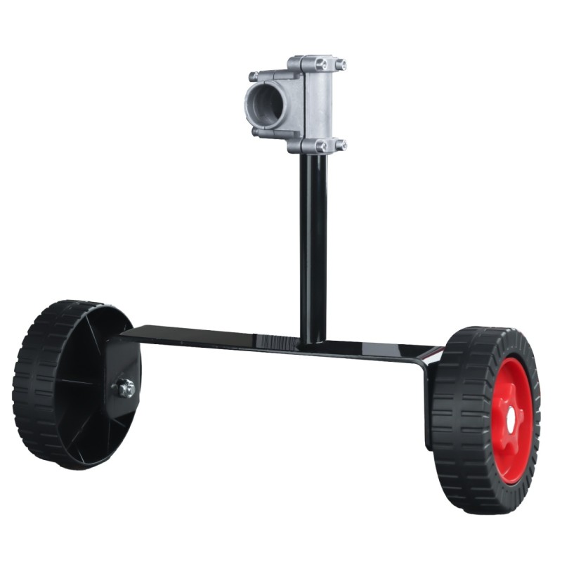 Suport, cadru cu roti pentru motocoasa