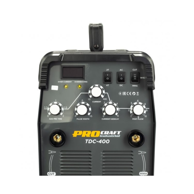 TDC-400 invertor de sudura PROCRAFT INDUSTRIAL, produsul contine tv 10 lei, 13.2 kg