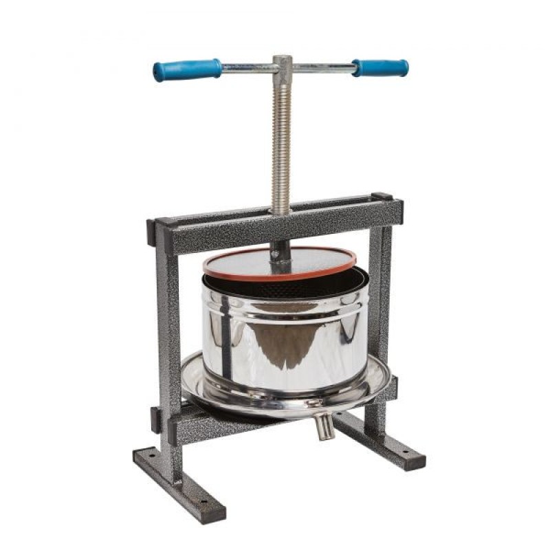 Teasc/Presa struguri Vilen Inox 10 L, cu picioare