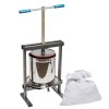 Teasc/Presa struguri Vilen Inox 15 L cu picioare, Ucraina Traditional