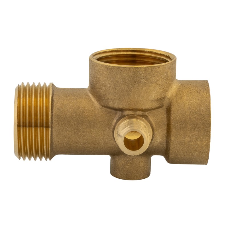 Teu de lagatura din alama cu 5 cai 8cm 170g, Elefant