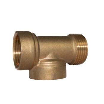 Teu de legatura din bronz cu 3 cai