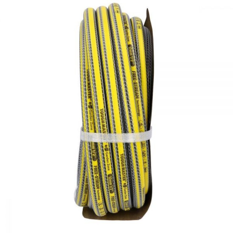 TM-GH415C Tough master Garden Hose, 1/2" 4 layers, 15m roll, Non-Torsio